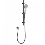 Kaya Rail Shower Matte Black With Brushed Nickel Head